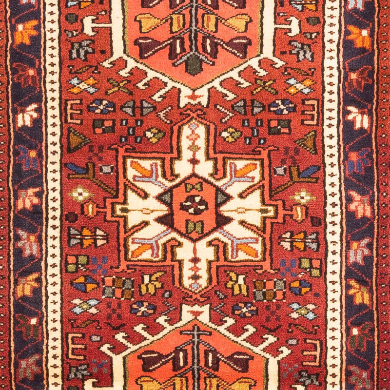 Tapis de couloir Tapis persan - Nomadic - 285 x 77 cm - rouge