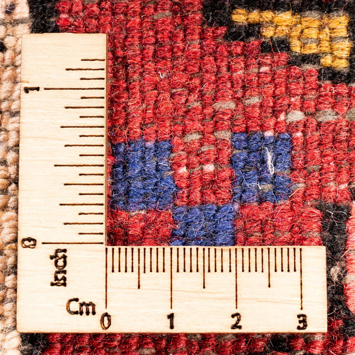 Tapis de couloir Tapis persan - Nomadic - 285 x 77 cm - rouge