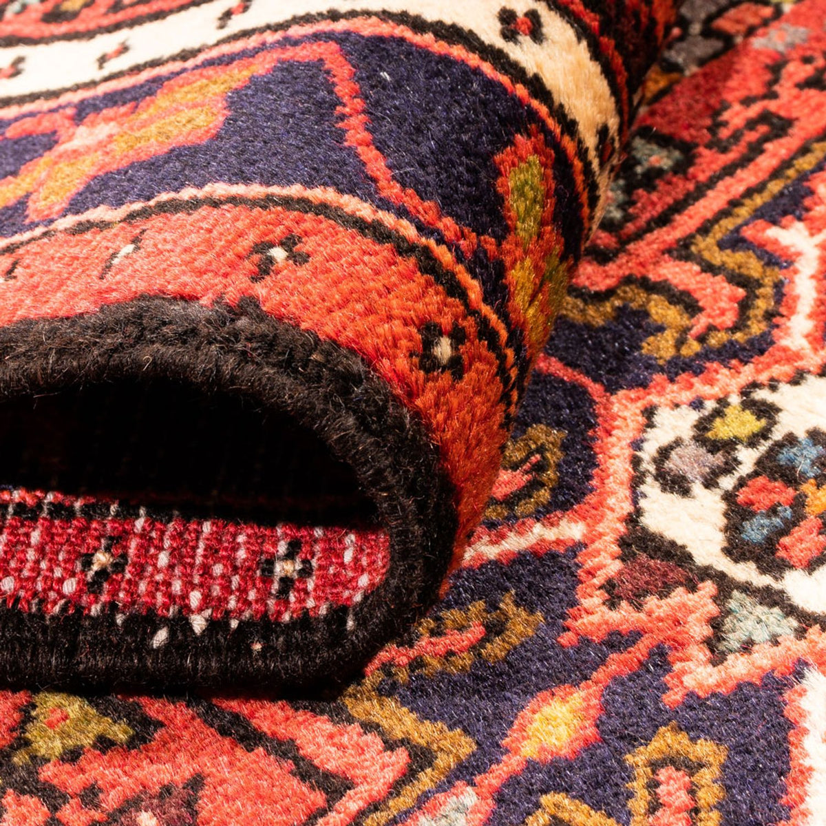 Tapis de couloir Tapis persan - Nomadic - 301 x 70 cm - rouge