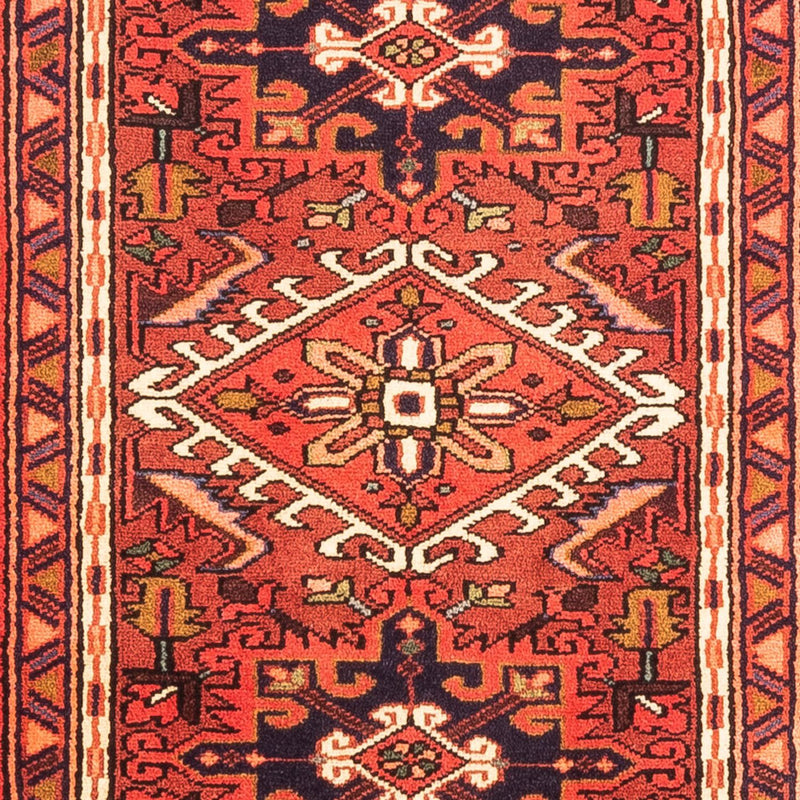 Tapis de couloir Tapis persan - Nomadic - 298 x 69 cm - rouge