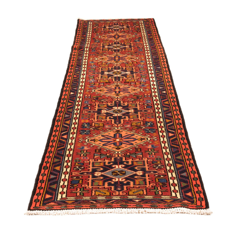 Tapis de couloir Tapis persan - Nomadic - 288 x 76 cm - rouge