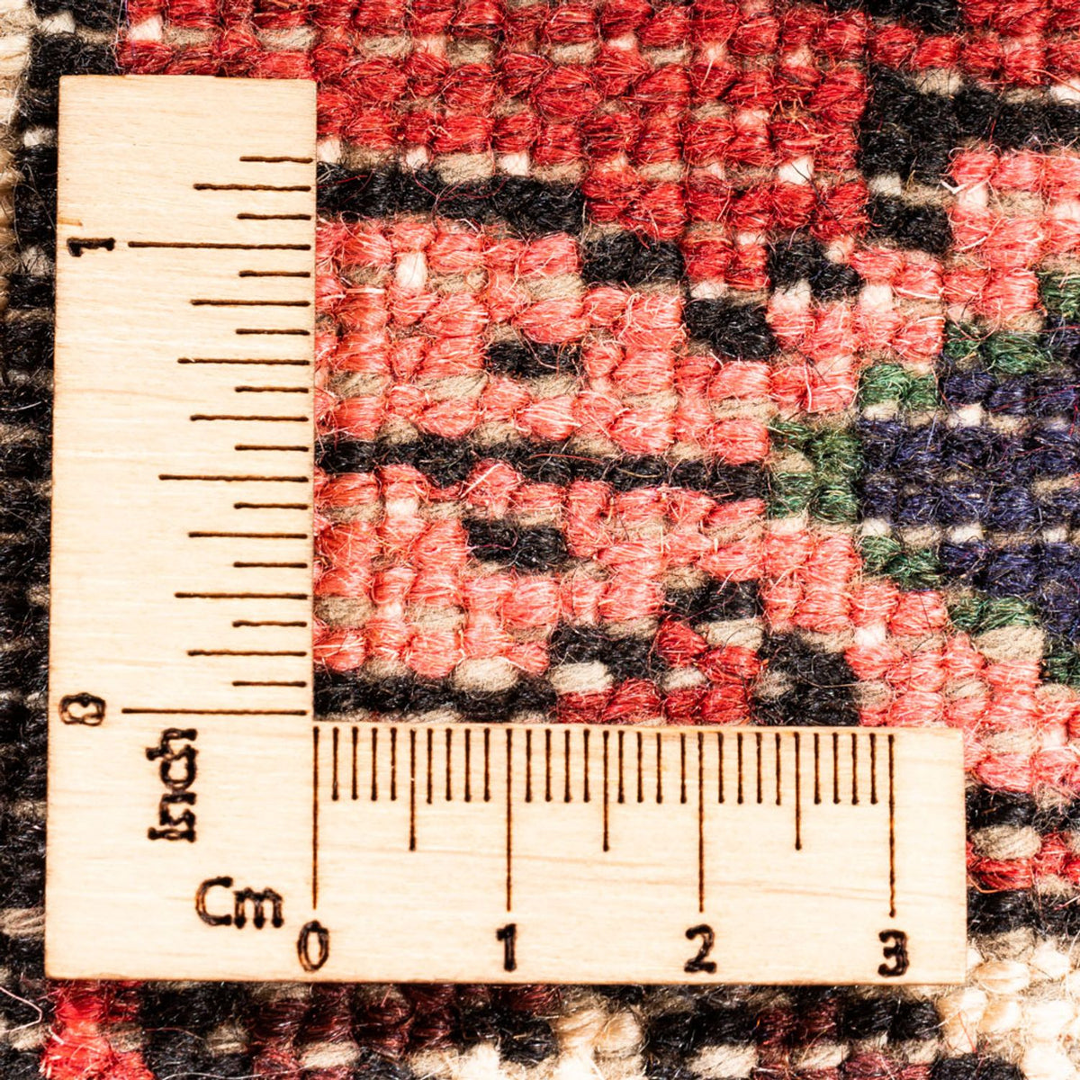 Tapis de couloir Tapis persan - Nomadic - 288 x 76 cm - rouge