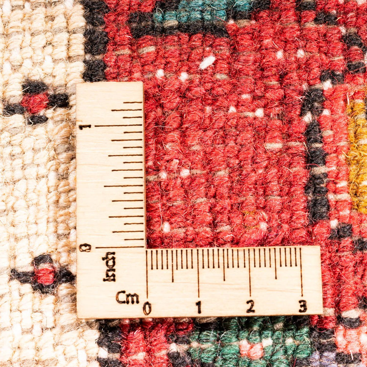 Tapis de couloir Tapis persan - Nomadic - 308 x 72 cm - rouge