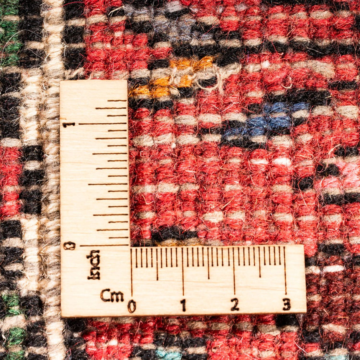 Tapis de couloir Tapis persan - Nomadic - 276 x 86 cm - rouge