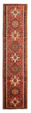 Tapis de couloir Tapis persan - Nomadic - 308 x 71 cm - rouge