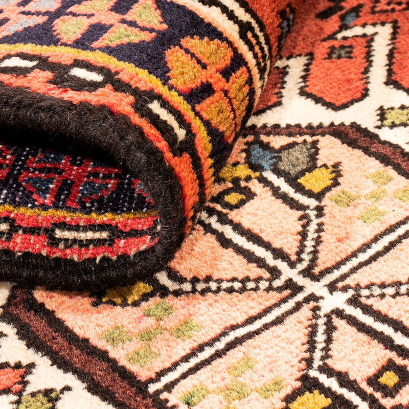 Tapis de couloir Tapis persan - Nomadic - 296 x 70 cm - rouge