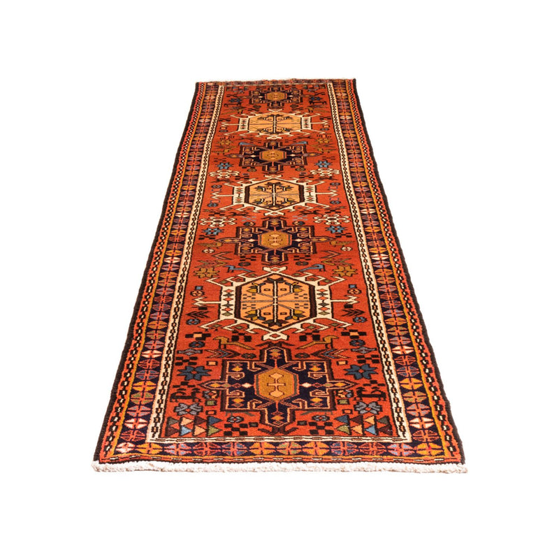 Tapis de couloir Tapis persan - Nomadic - 296 x 70 cm - rouge