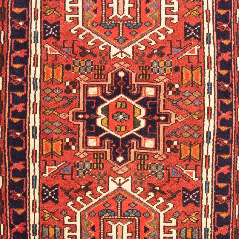 Tapis de couloir Tapis persan - Nomadic - 300 x 70 cm - rouge