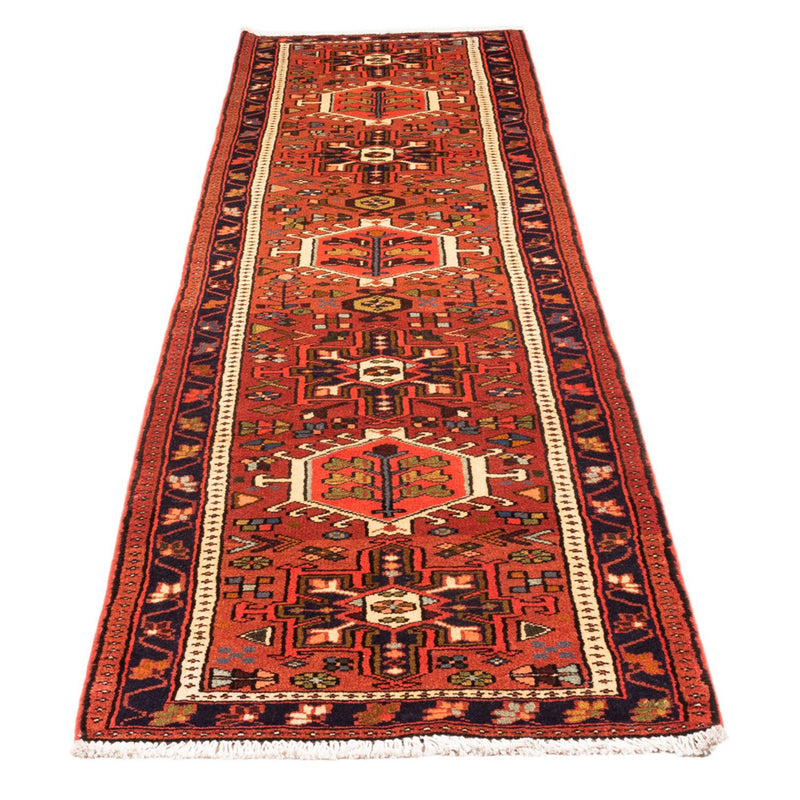 Tapis de couloir Tapis persan - Nomadic - 285 x 75 cm - rouge