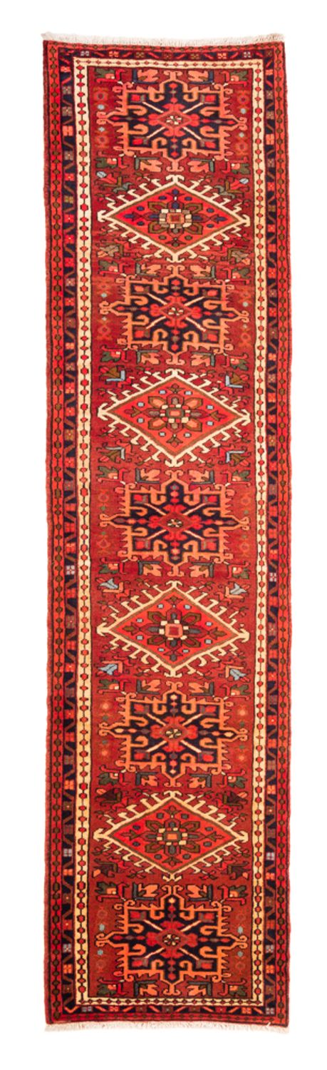 Tapis de couloir Tapis persan - Nomadic - 290 x 73 cm - rouge