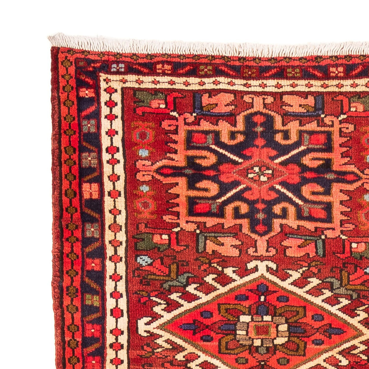Tapis de couloir Tapis persan - Nomadic - 290 x 73 cm - rouge
