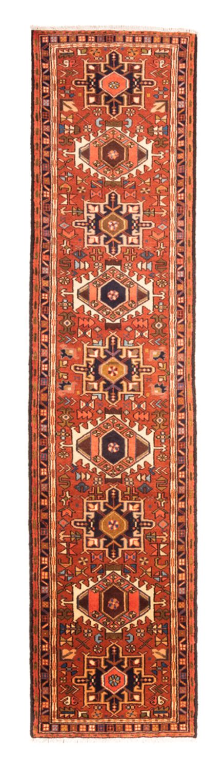 Tapis de couloir Tapis persan - Nomadic - 283 x 70 cm - rouge