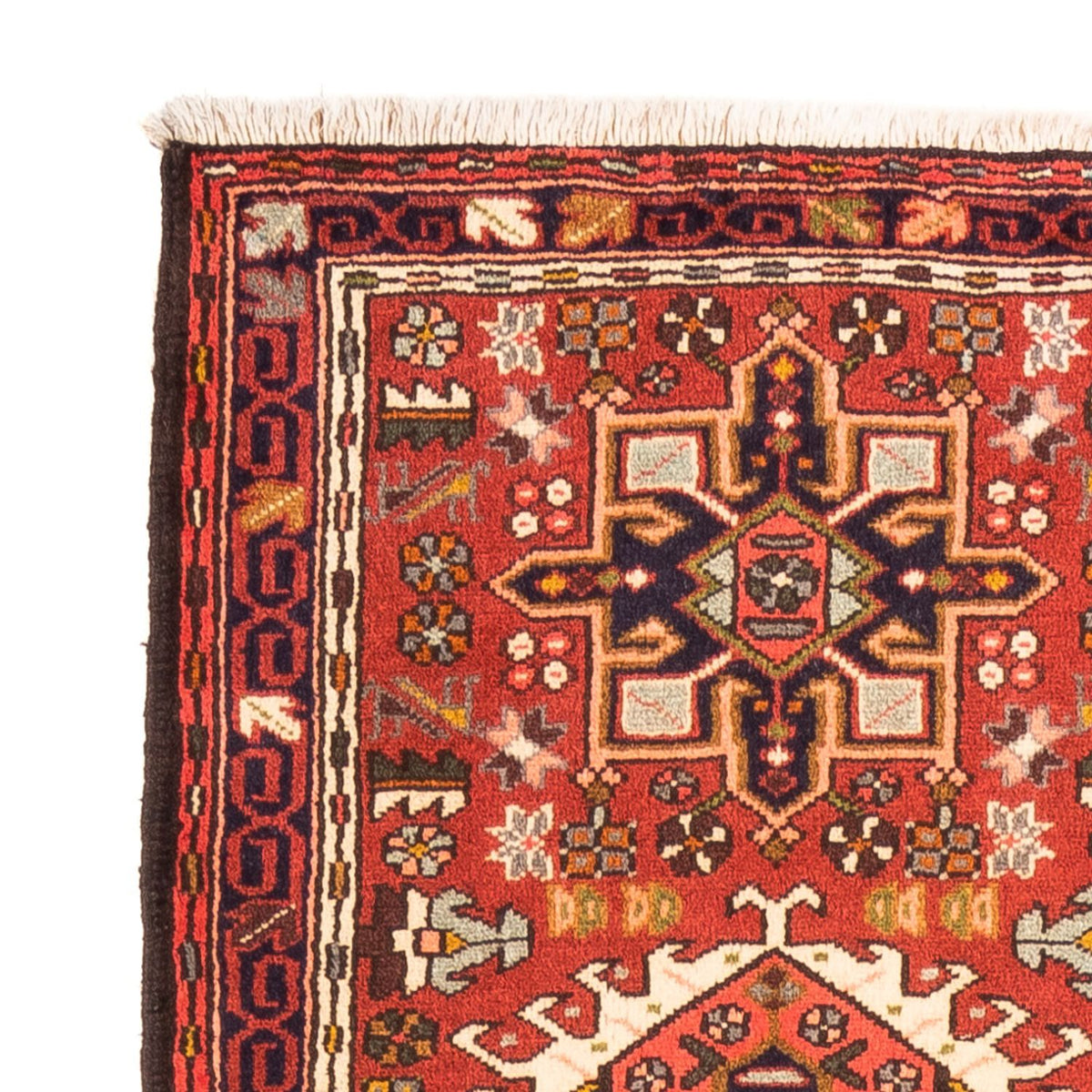 Tapis de couloir Tapis persan - Nomadic - 298 x 73 cm - rouge