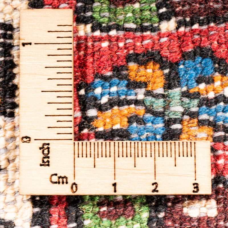 Tapis de couloir Tapis persan - Nomadic - 294 x 76 cm - rouge