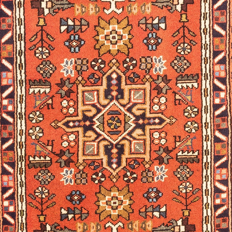 Tapis de couloir Tapis persan - Nomadic - 300 x 74 cm - rouge