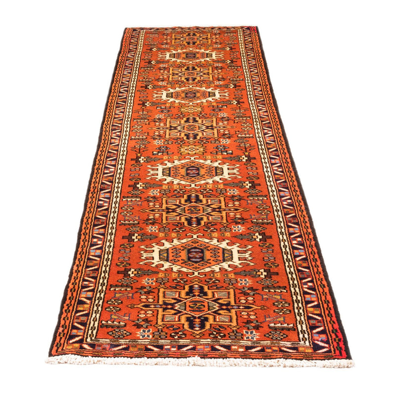 Tapis de couloir Tapis persan - Nomadic - 300 x 74 cm - rouge