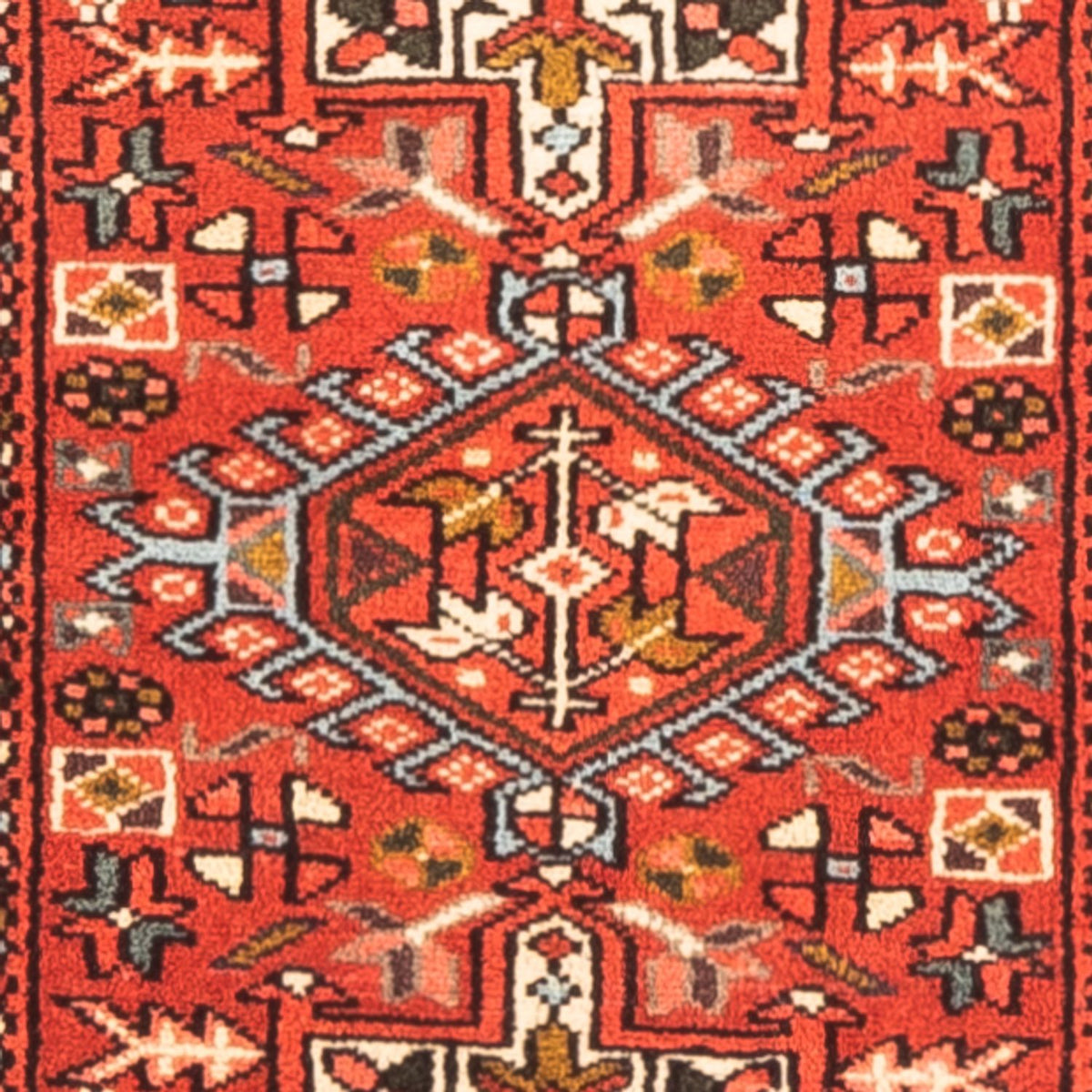 Tapis persan - Nomadic - 95 x 60 cm - rouge