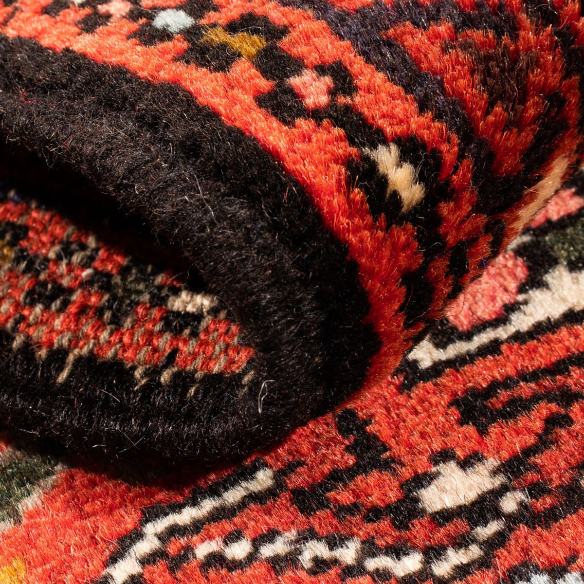 Tapis persan - Nomadic - 95 x 60 cm - rouge