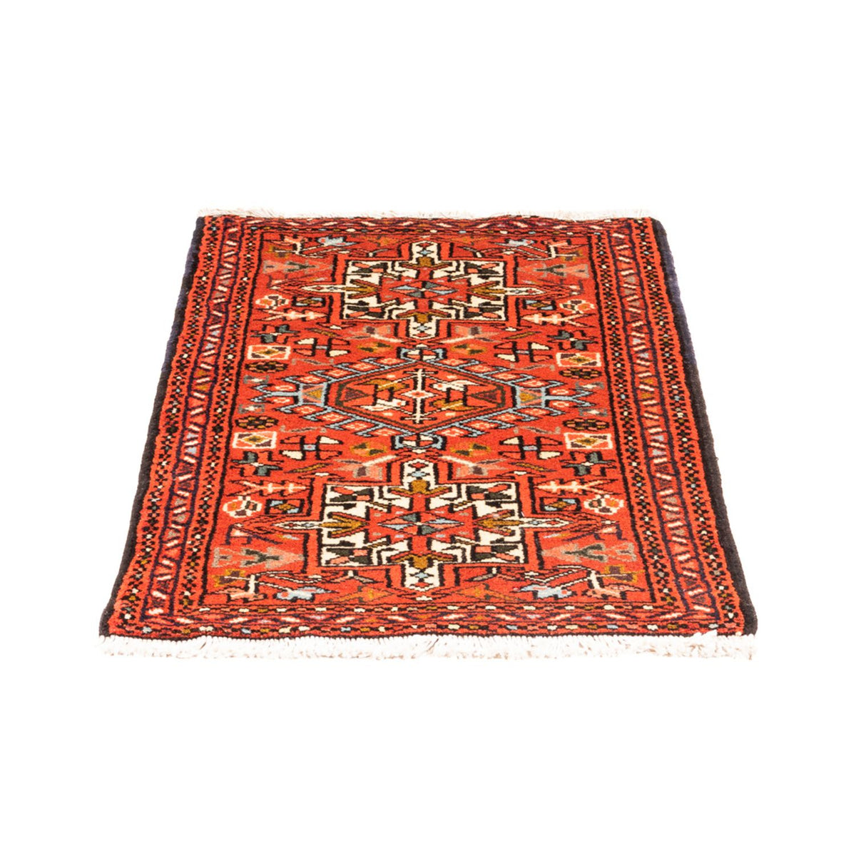 Tapis persan - Nomadic - 95 x 60 cm - rouge