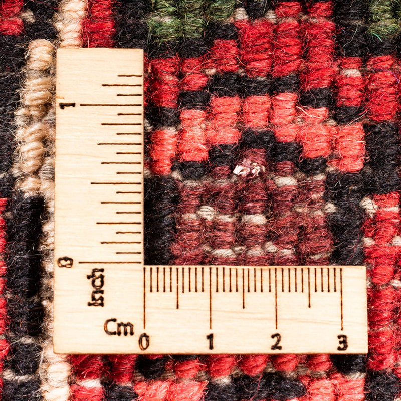 Tapis de couloir Tapis persan - Nomadic - 296 x 75 cm - rouge