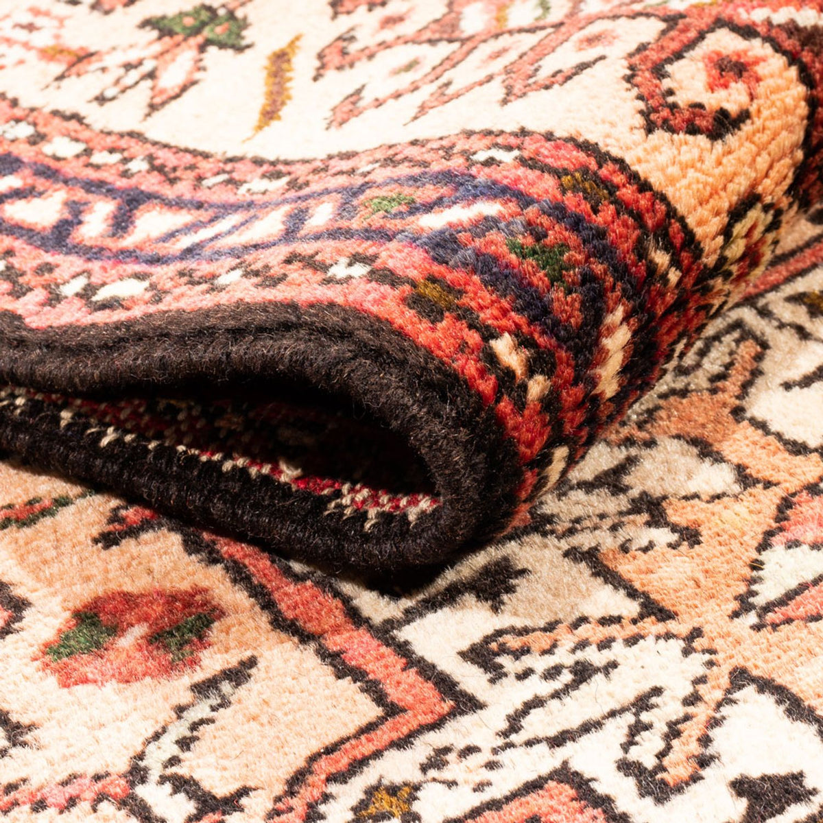 Tapis de couloir Tapis persan - Nomadic - 322 x 58 cm - crème