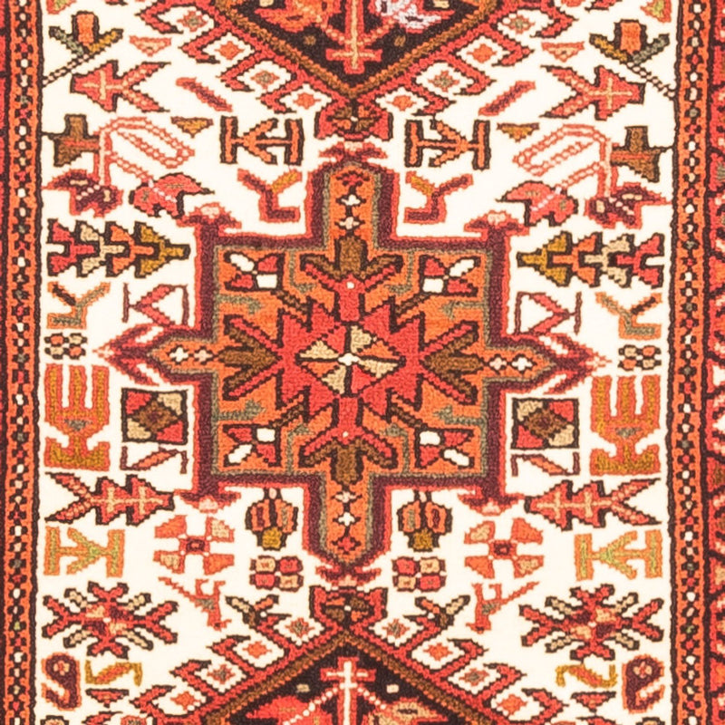 Tapis de couloir Tapis persan - Nomadic - 468 x 74 cm - crème