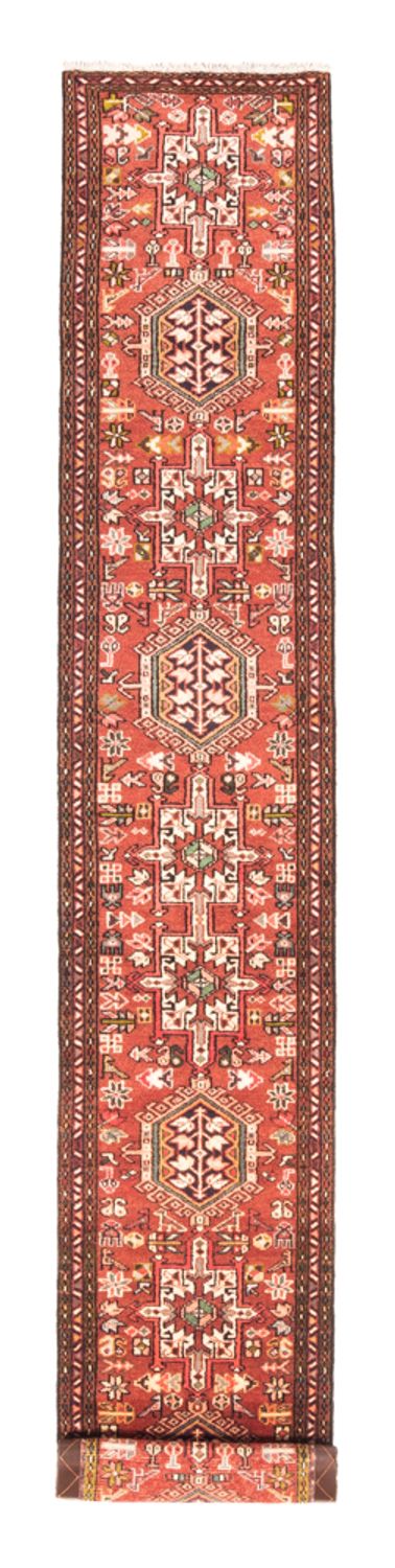Tapis de couloir Tapis persan - Nomadic - 393 x 62 cm - rouge