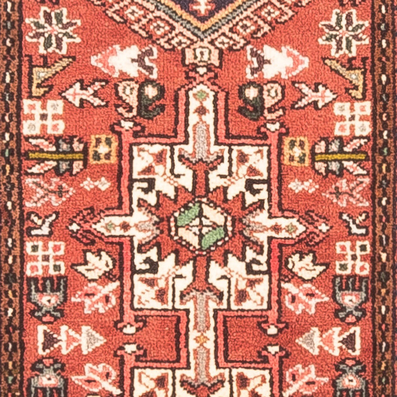 Tapis de couloir Tapis persan - Nomadic - 393 x 62 cm - rouge