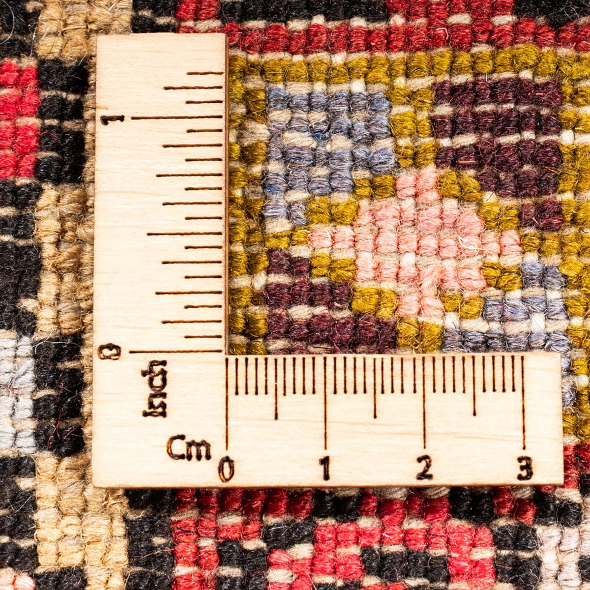 Tapis de couloir Tapis persan - Nomadic - 393 x 62 cm - rouge