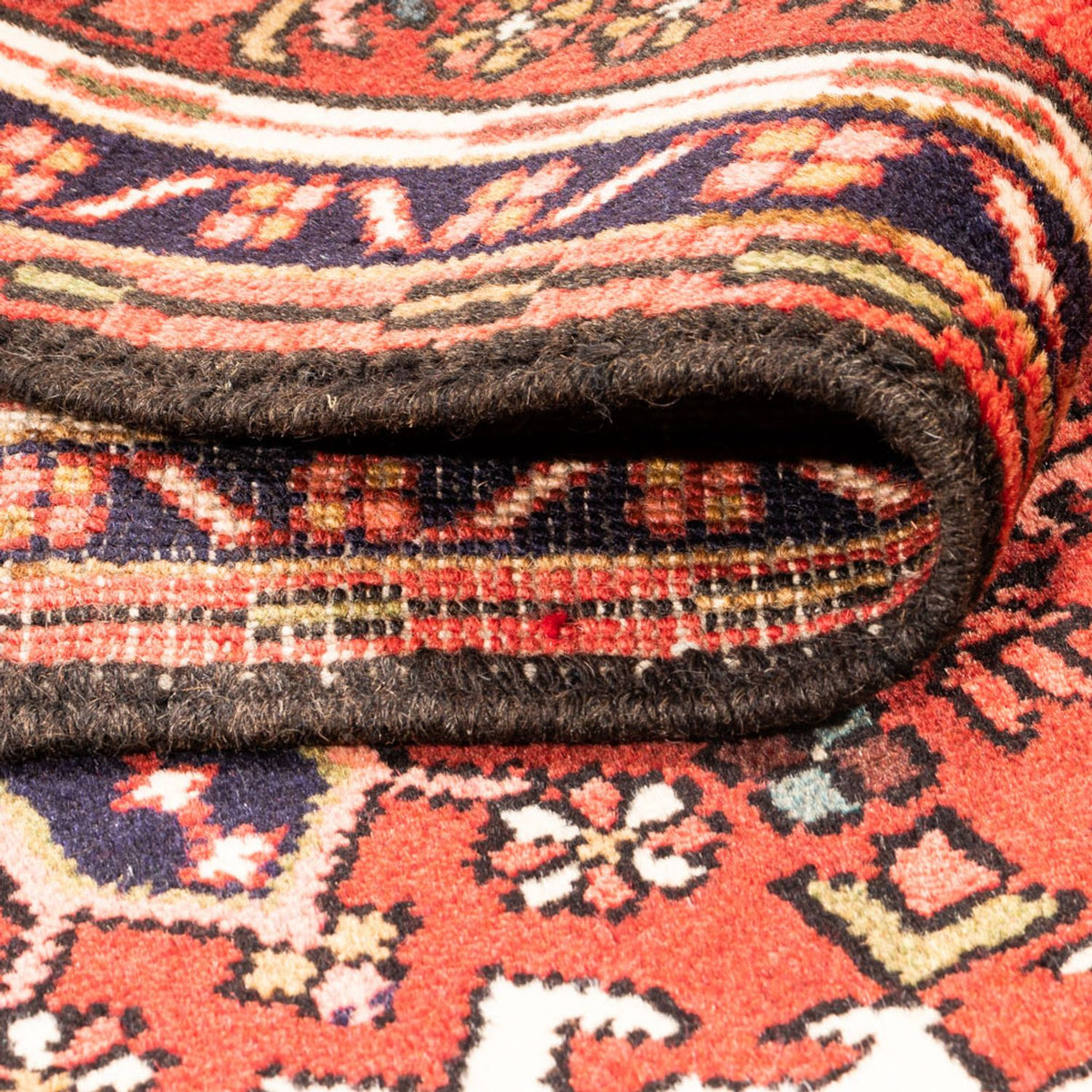 Tapis de couloir Tapis persan - Nomadic - 188 x 60 cm - rouge