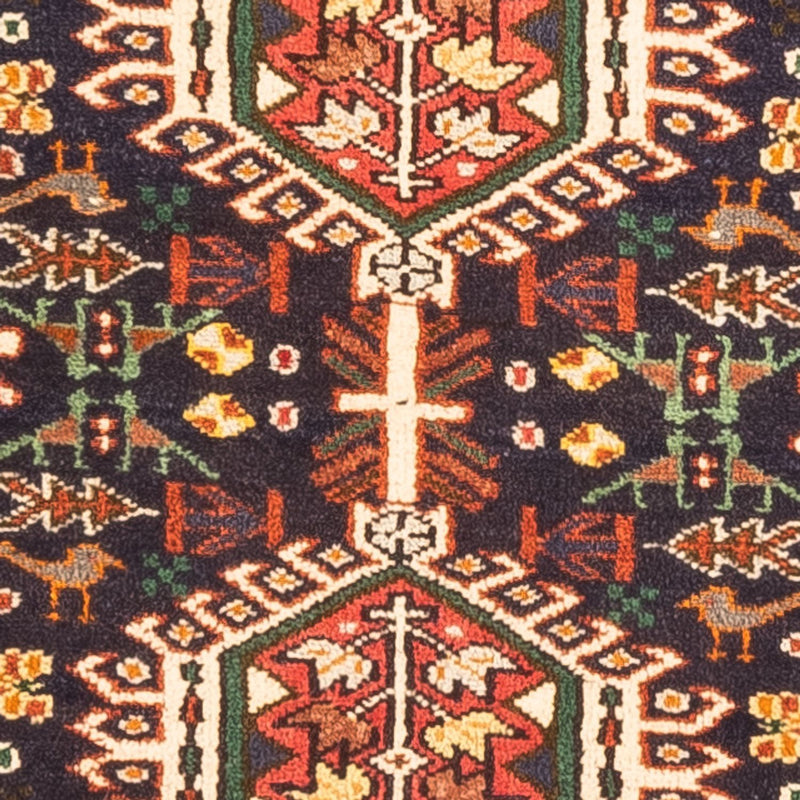 Tapis persan - Nomadic - 146 x 70 cm - bleu foncé