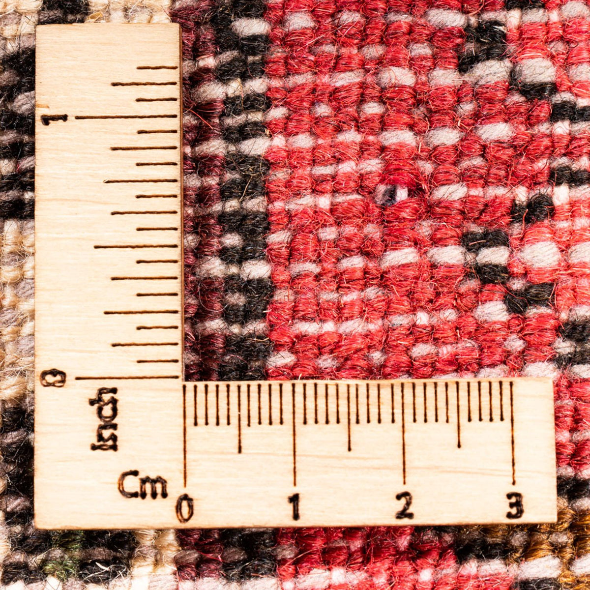 Tapis de couloir Tapis persan - Nomadic - 207 x 61 cm - rouge
