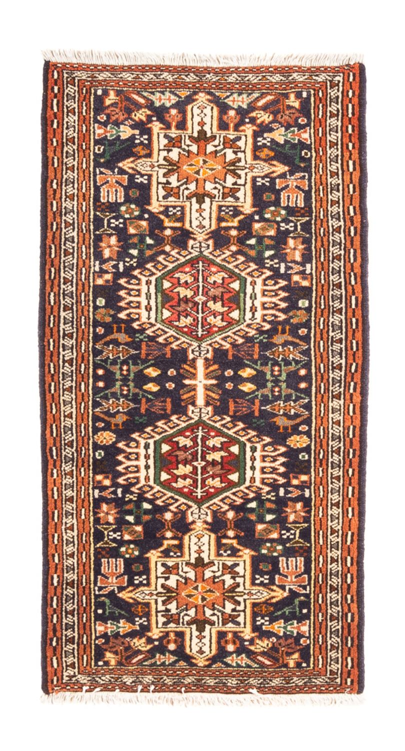Tapis persan - Nomadic - 138 x 73 cm - rouge