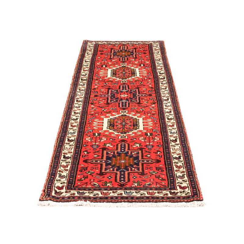 Tapis de couloir Tapis persan - Nomadic - 200 x 69 cm - rouge