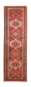 Tapis de couloir Tapis persan - Nomadic - 206 x 64 cm - rouge