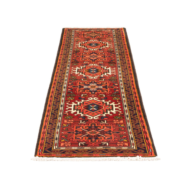 Tapis de couloir Tapis persan - Nomadic - 206 x 64 cm - rouge