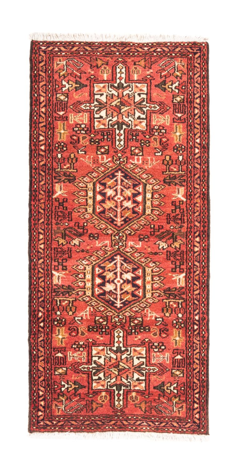 Tapis de couloir Tapis persan - Nomadic - 154 x 70 cm - rouge