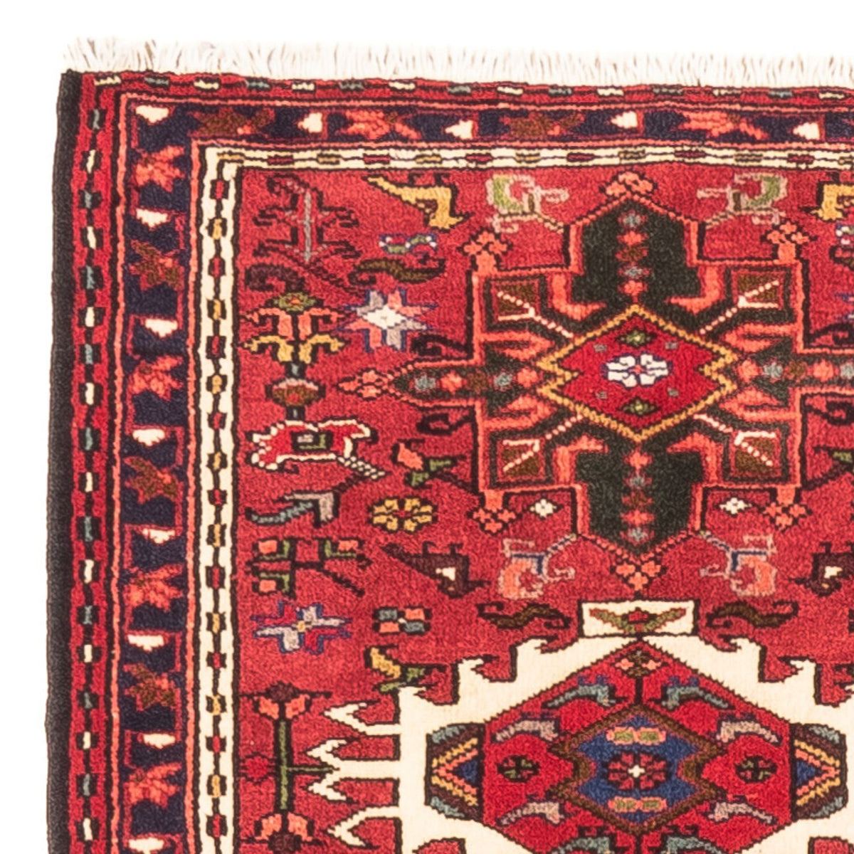 Tapis de couloir Tapis persan - Nomadic - 187 x 69 cm - rouge