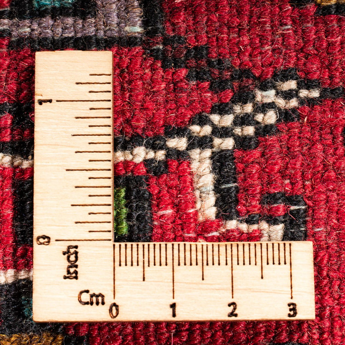 Tapis de couloir Tapis persan - Nomadic - 187 x 69 cm - rouge