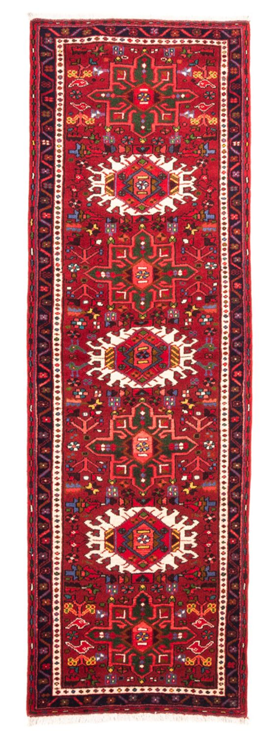 Tapis de couloir Tapis persan - Nomadic - 204 x 66 cm - rouge