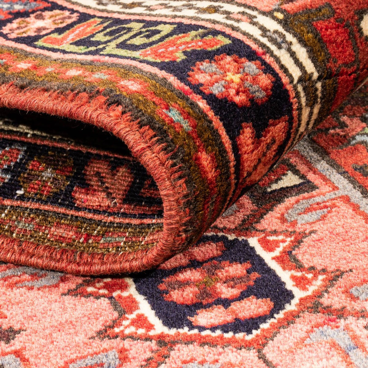 Tapis de couloir Tapis persan - Nomadic - 190 x 61 cm - rouge