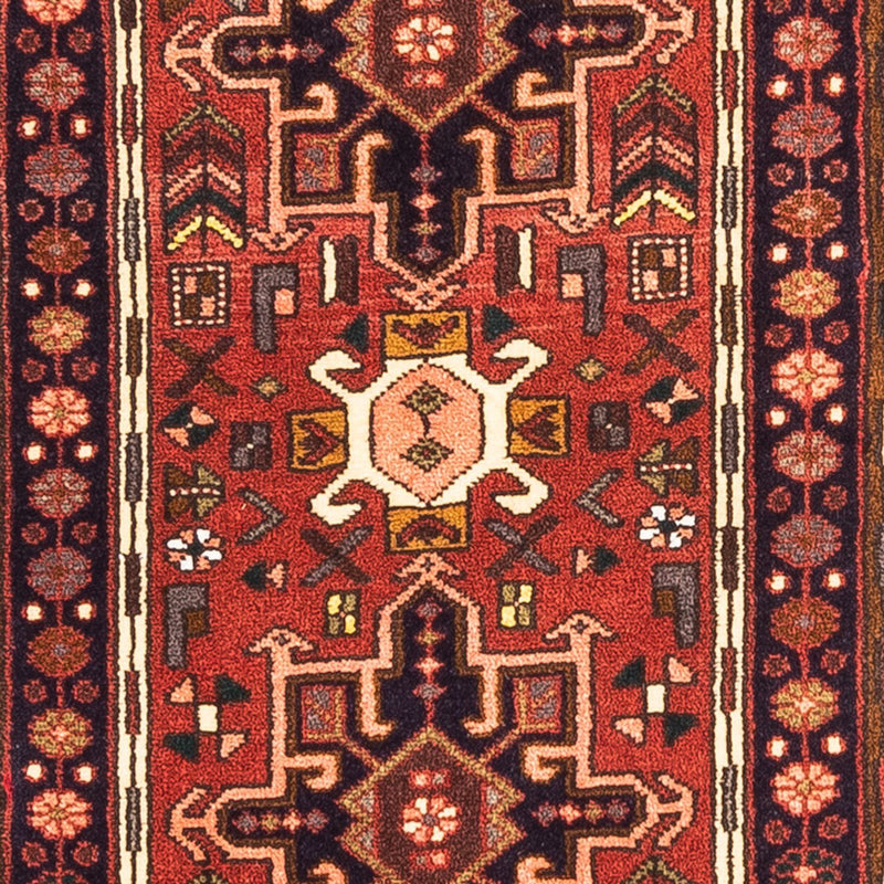 Tapis de couloir Tapis persan - Nomadic - 203 x 60 cm - rouge