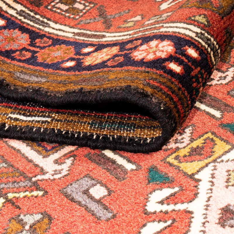 Tapis de couloir Tapis persan - Nomadic - 203 x 60 cm - rouge