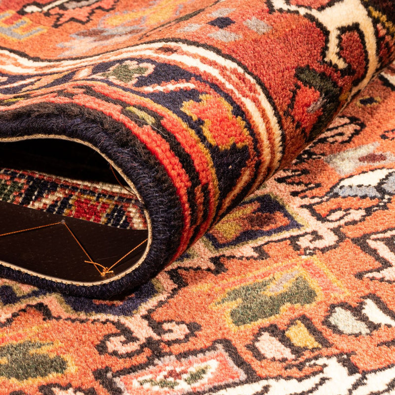 Tapis de couloir Tapis persan - Nomadic - 206 x 67 cm - rouge