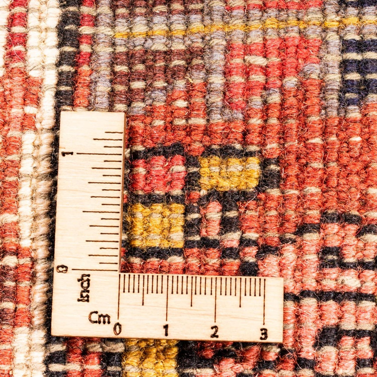 Tapis de couloir Tapis persan - Nomadic - 206 x 67 cm - rouge