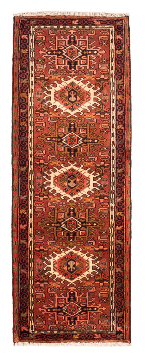 Tapis de couloir Tapis persan - Nomadic - 202 x 71 cm - rouge
