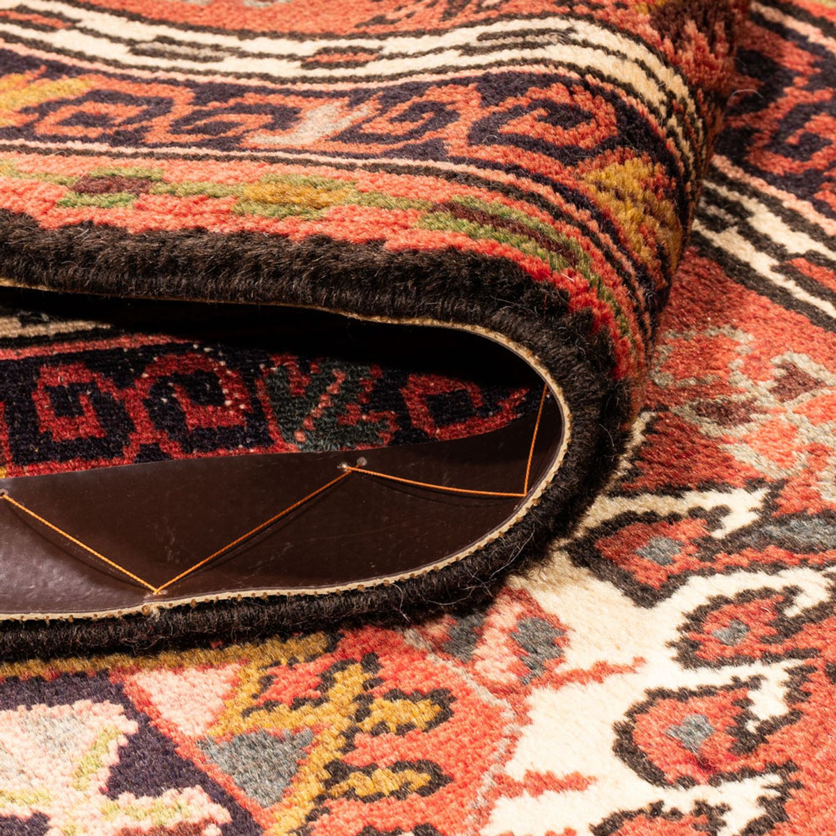 Tapis de couloir Tapis persan - Nomadic - 202 x 71 cm - rouge