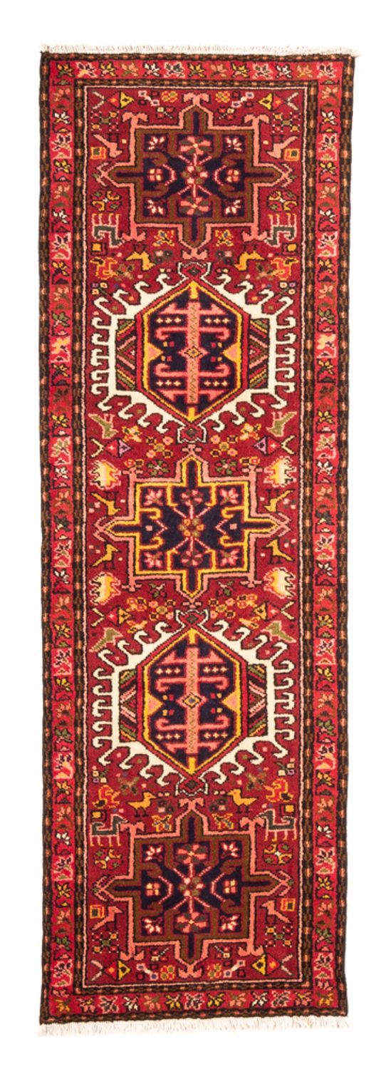 Tapis de couloir Tapis persan - Nomadic - 195 x 58 cm - rouge