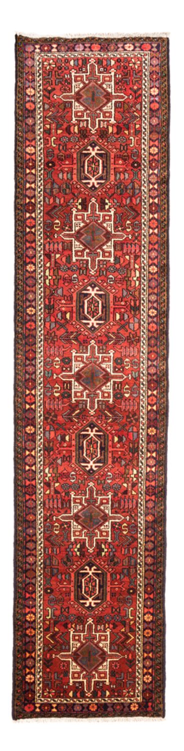 Tapis de couloir Tapis persan - Nomadic - 276 x 67 cm - rouge