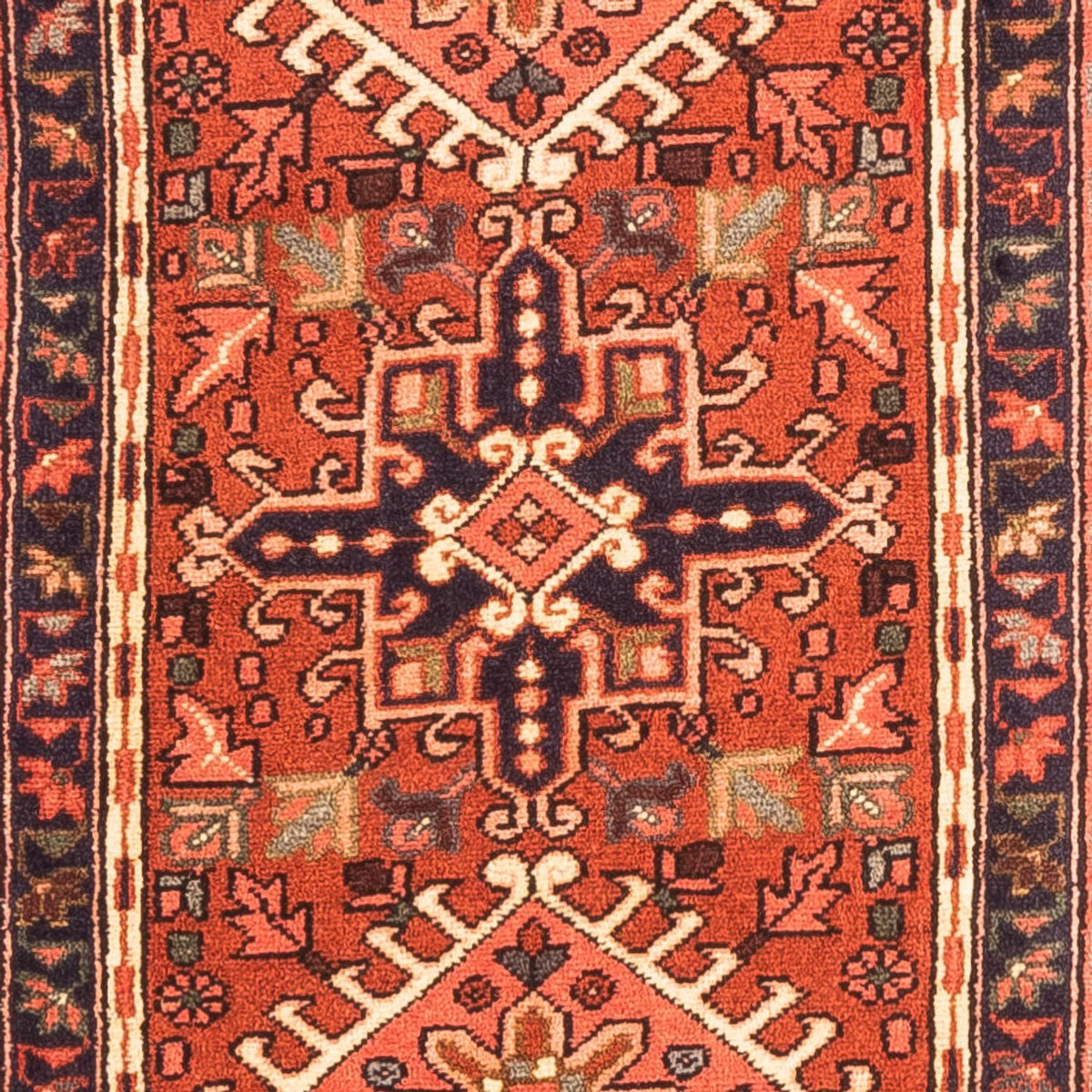 Tapis de couloir Tapis persan - Nomadic - 293 x 60 cm - rouge